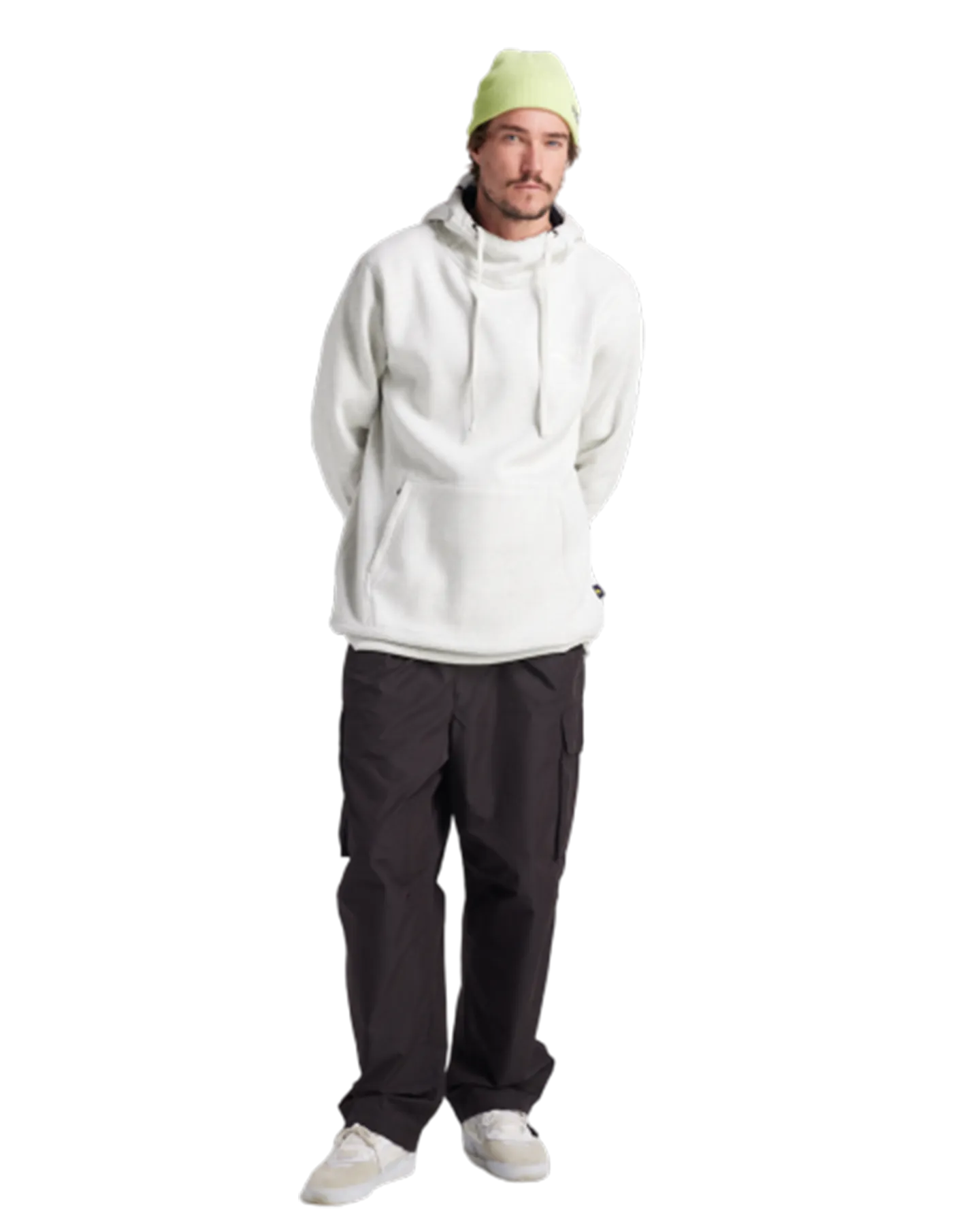 Yuki Threads Loop Shred Hoodie - Snow Marle