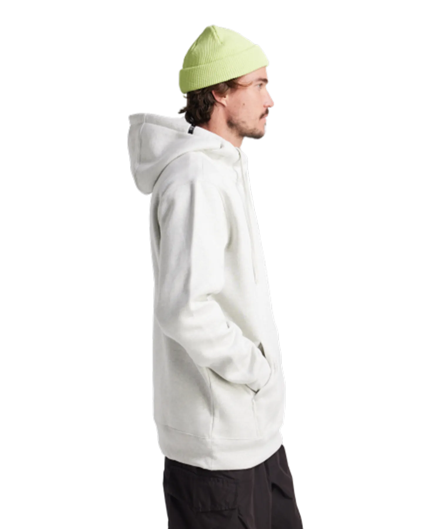 Yuki Threads Loop Shred Hoodie - Snow Marle