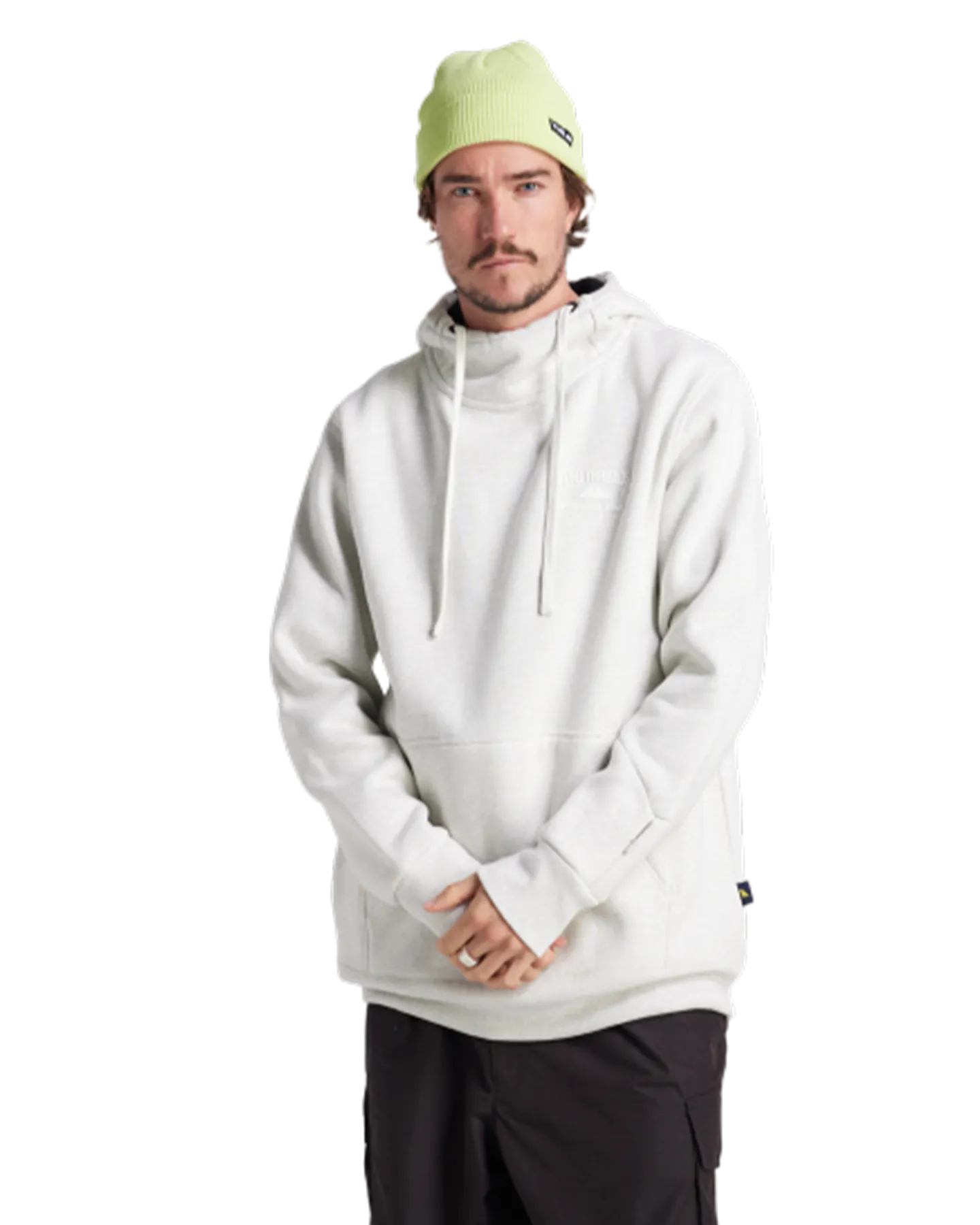 Yuki Threads Loop Shred Hoodie - Snow Marle