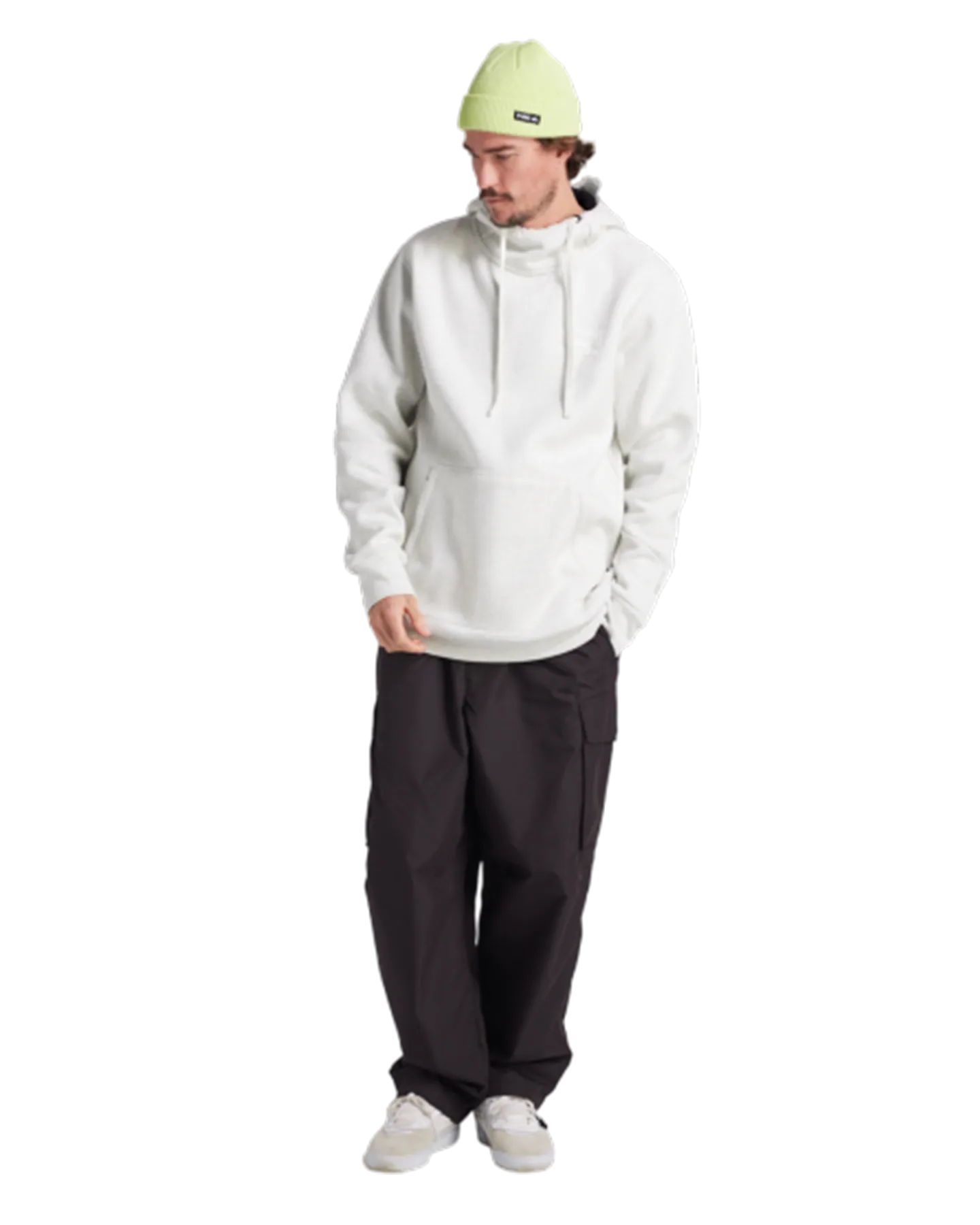Yuki Threads Loop Shred Hoodie - Snow Marle