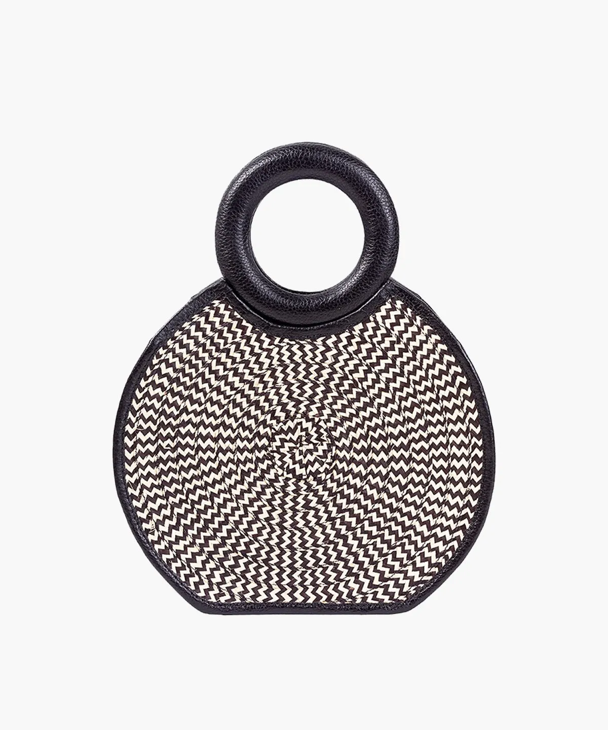 Zenú in Raffia and Leather